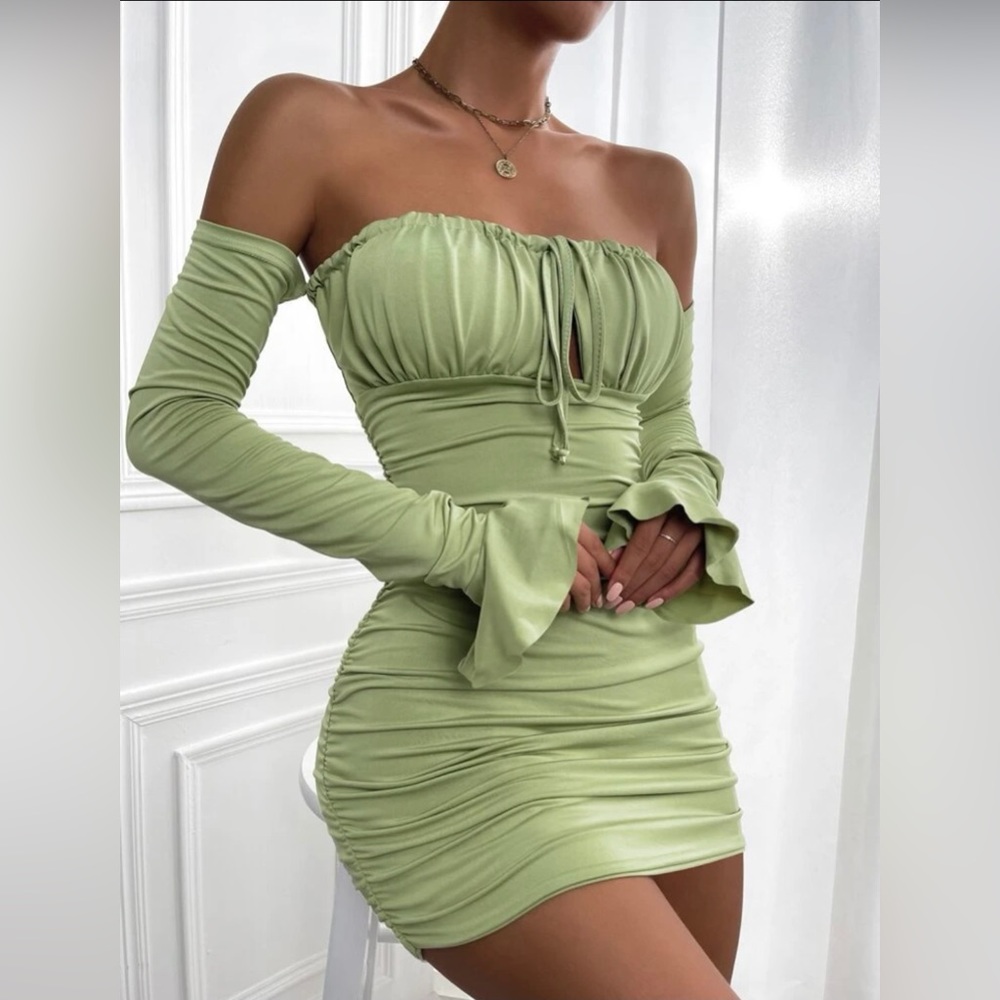 Off shoulder dress